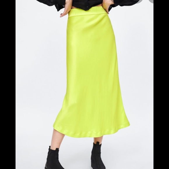 Zara Dresses & Skirts - Zara satin skirt